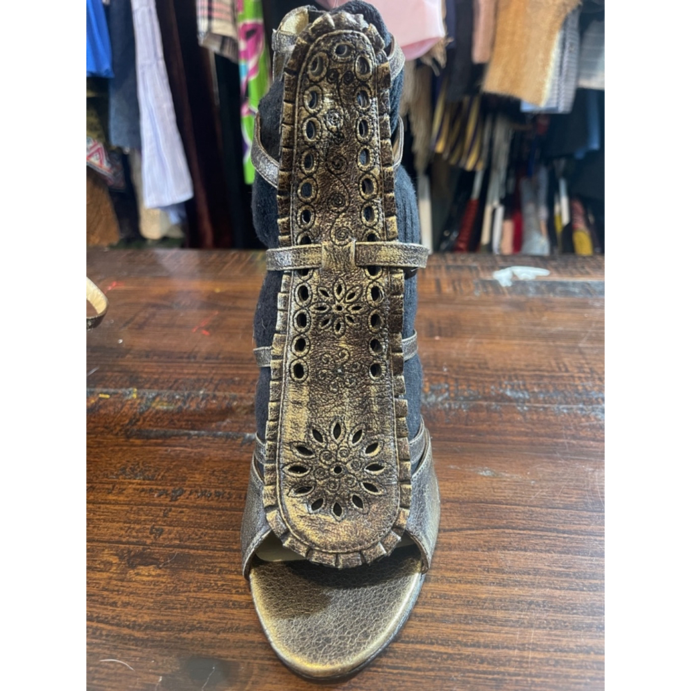 Tracy Reese New York Heels Leather Size 39.5 - Picture 13 of 15